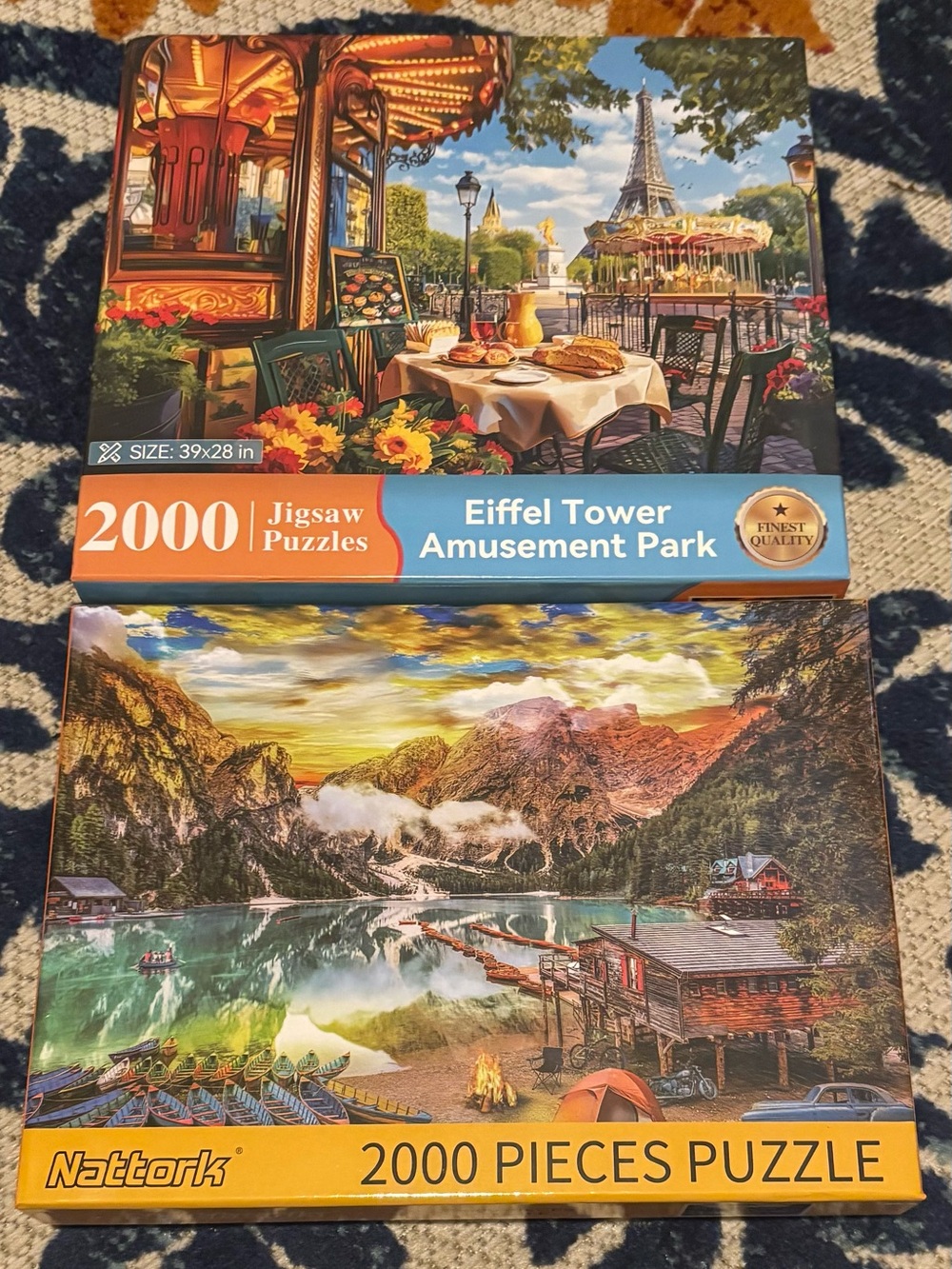 2000-Piece Scenic Puzzle - Multicolor